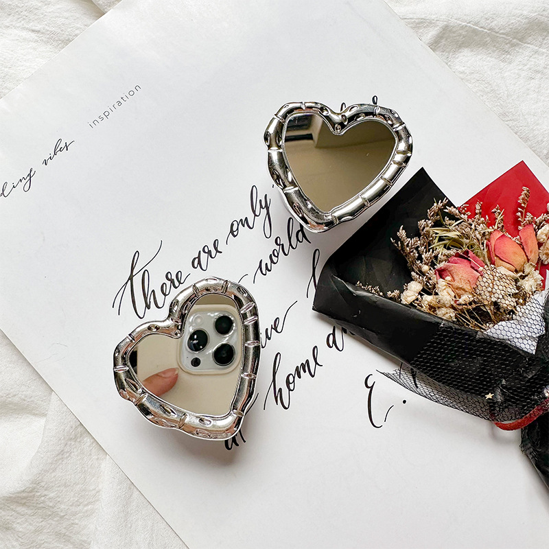 Heart Shape Pattern Simple Style Classic Style Heart Shape Alloy     Phone Cases