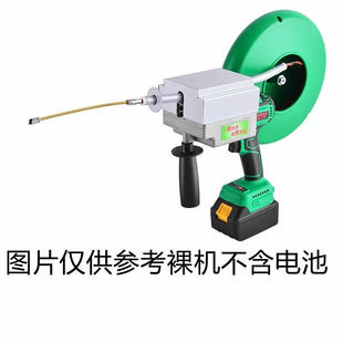 Lithium battery threading machine automatic threading automatic electrical universal wire threading electric drawing threading artifact
