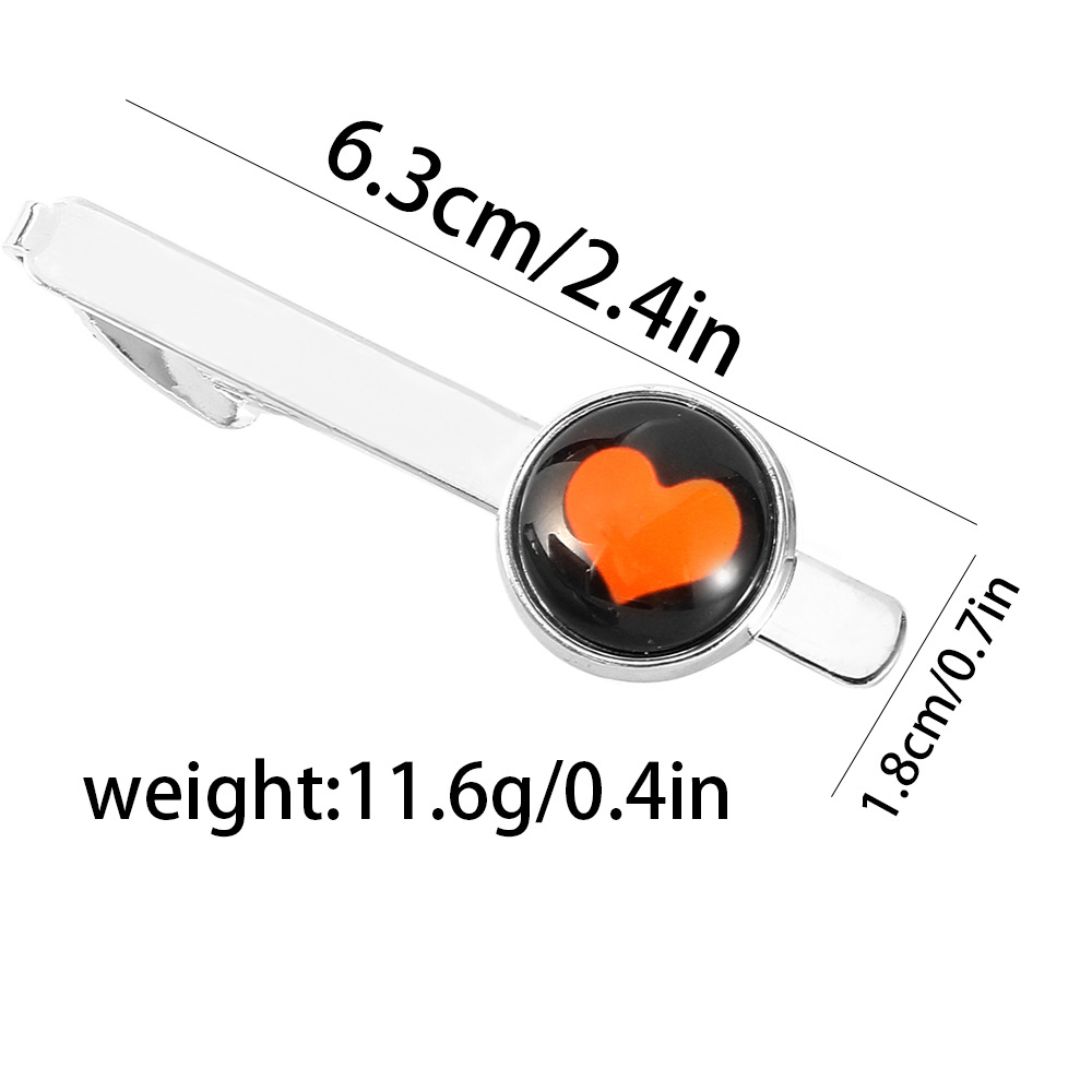 Kreative mode neue männer regenbogen krawatte clip persönlichkeit business einfache anzug krawatte clip zubehör spot_voghion.com