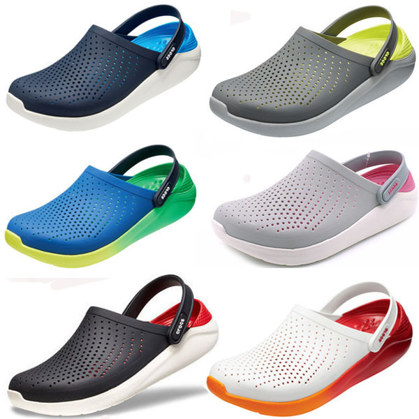 Summer Croc Shoes for Men and Women Couples Literide Crocs Beach Shoes Unisex Camouflage Sandals | 204592