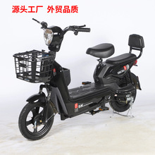 爆款外贸热销金鹰电动车双人成人电动自行车源头工厂批发电瓶车