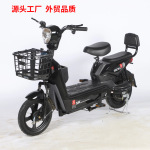 爆款外贸热销金鹰电动车双人成人电动自行车源头工厂批发电瓶车