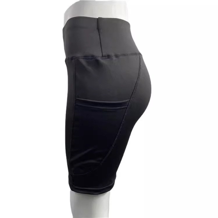 Damenbekleidung neue mehrfarbige, hoch taillierte, hochelastische Fitness-Lauf-Yoga-Sport-Shorts XY648_voghion.com