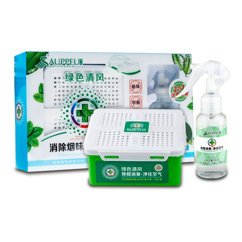 Автомобильный дезодорирующий формальдегидный бальзам Автомобильный дезодорирующий дезодорирующий запах Ароматерапия Новый автомобиль для удаления вкуса Очищающий воздух Автомобильный устраняет запах дыма