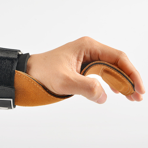 Three-layer thickened cowhide power-assisted belt, deadlift fitness gloves, grip belt, pull-ups, men's and women's palm protection auxiliary