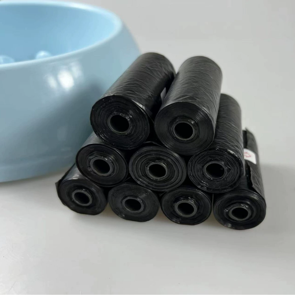 Мешки для мусора для домашних животных, 20 шт./рулон, мешки для улицы, портативные мешки для чистки какашек, полиэтиленовый фильм для собак