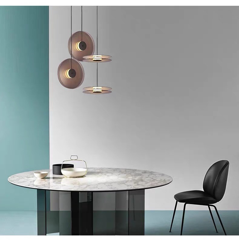 Art lamp post-modern living room glass art bedroom small designer living room dining room chandelier creative hallway bedside