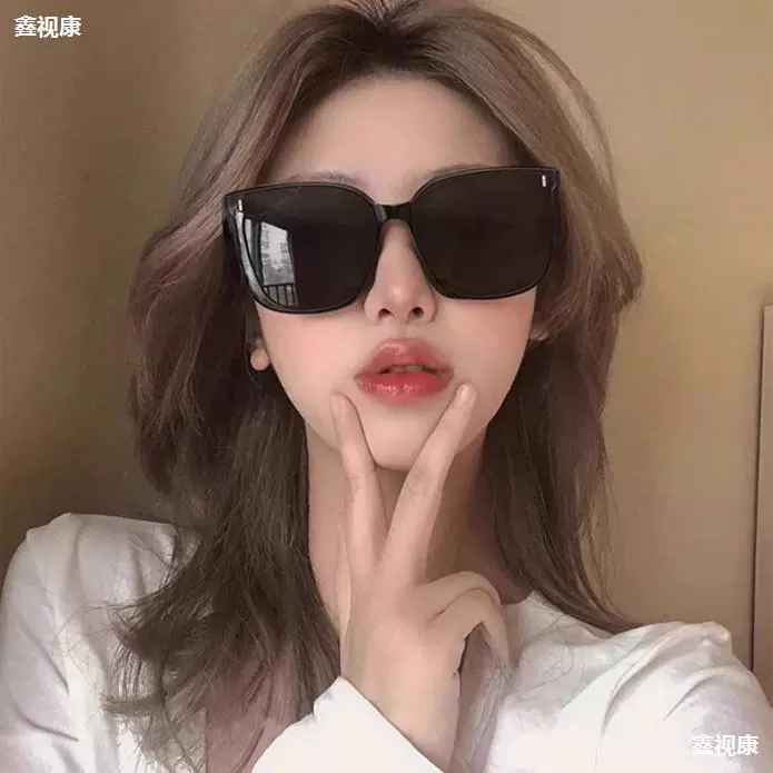 Gm новые солнцезащитные очки мужские крупного лица красивые поляризованные UV-защита очки женские модные близорукость очки для вождения овальное лицо