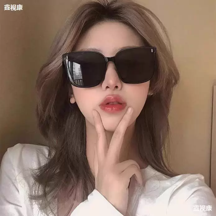 Gm новые солнцезащитные очки мужские крупного лица красивые поляризованные UV-защита очки женские модные близорукость очки для вождения овальное лицо