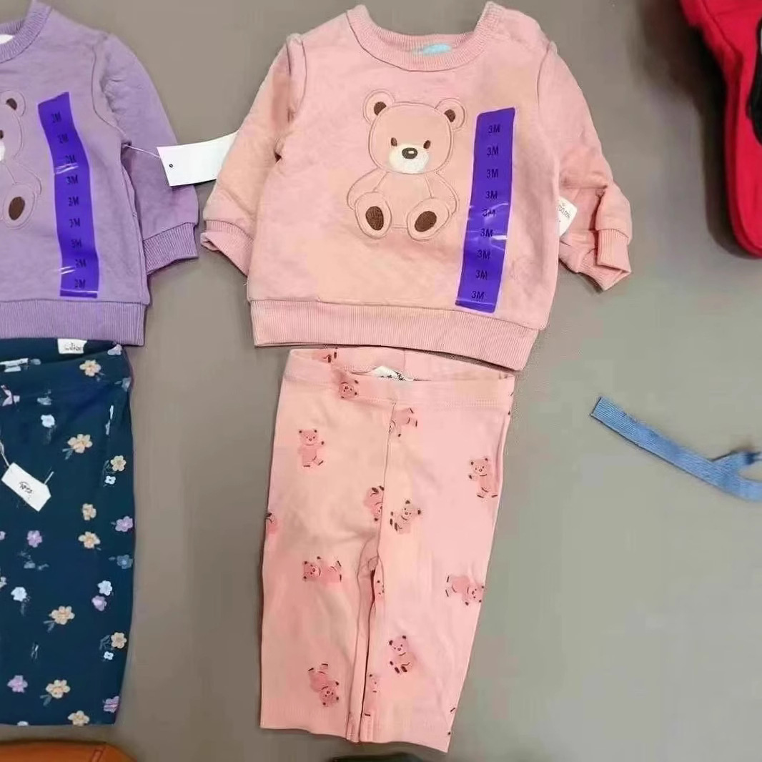 Patpat sets de ropa infantil otoño e invierno ropa miscelánea Patpat sets otoño e invierno ropa al por mayor