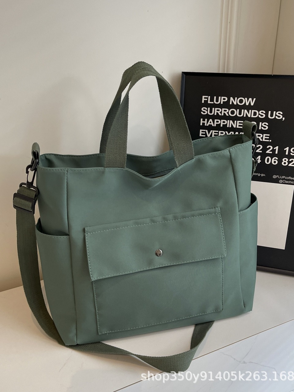 Ins bolso de lienzo de nicho de gran capacidad bolso de mano para estudiantes de clase bolso de hombro para mujeres Harajuku ulzzang