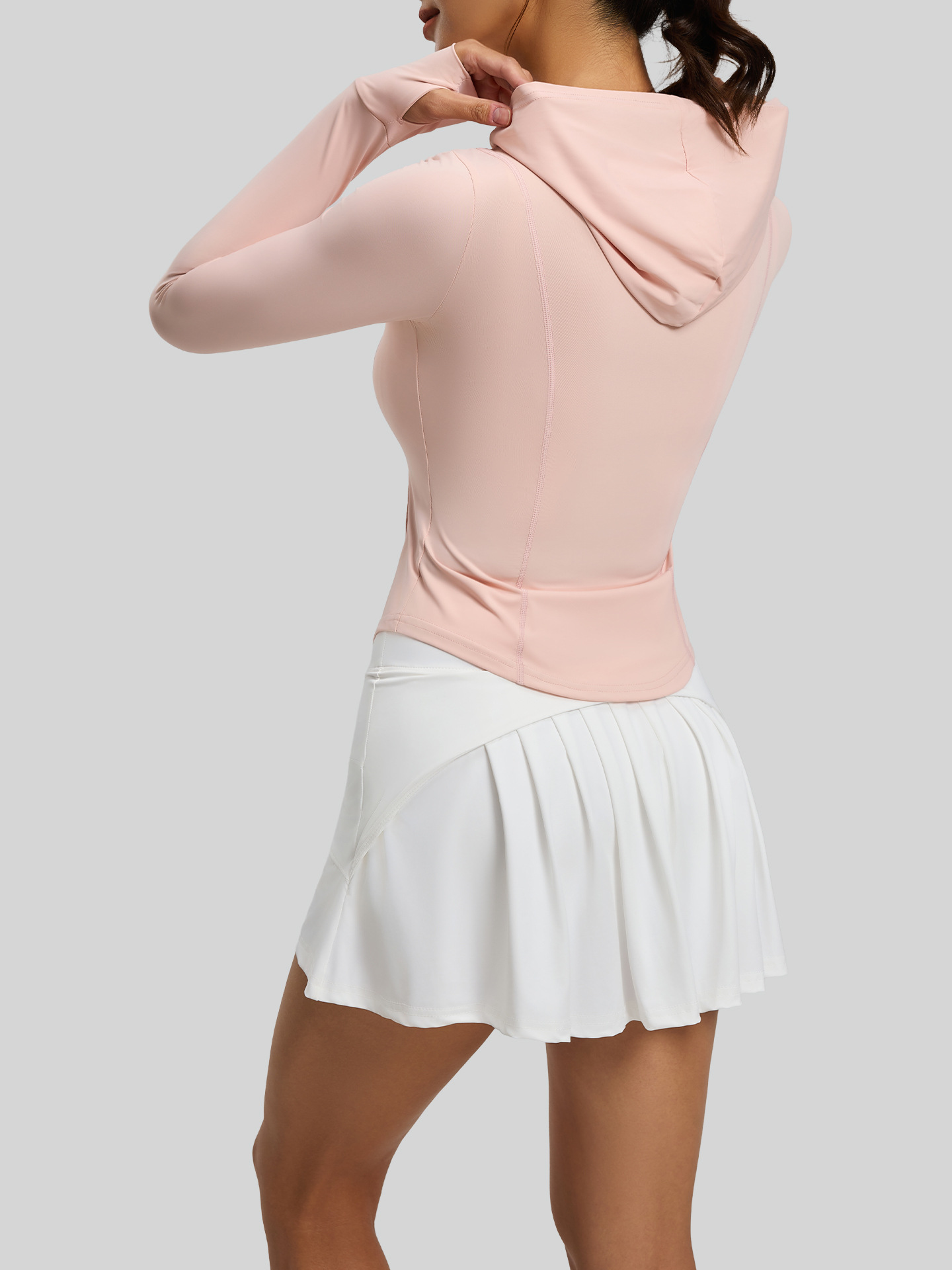 Juyitang verano protección solar traje al aire libre protección UV elástico transpirable piel ropa protección solar traje mujeres
