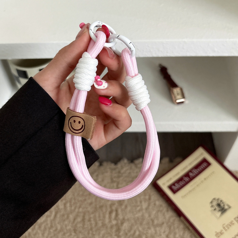 彩色涤纶编织绳 diy手工饰品配件手机串珠绳钥匙扣挂件绳材料包|undefined