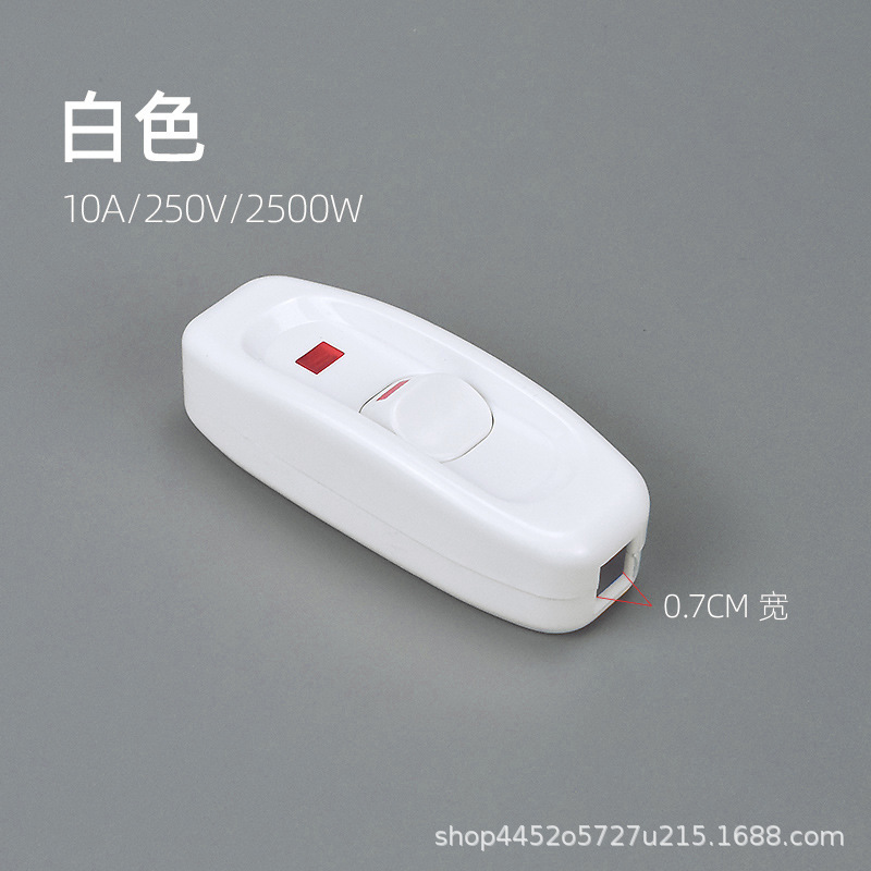 ベッドサイドハイパワーデュアルコントロールシングルコントロールスイッチコントローラーテーブルランプ昔ながらの電源オフスイッチボタン小型電源ハンドピンチ|undefined