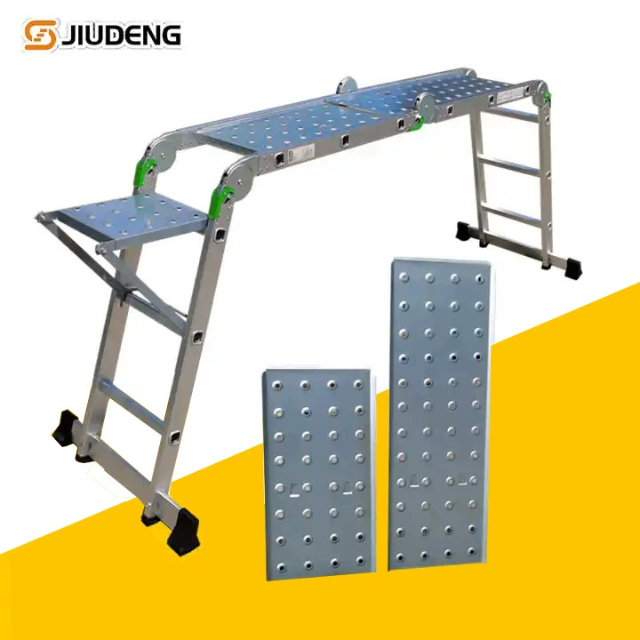 Многоцелевая лестница из алюминиевого сплава для строительных лесов Jiudeng