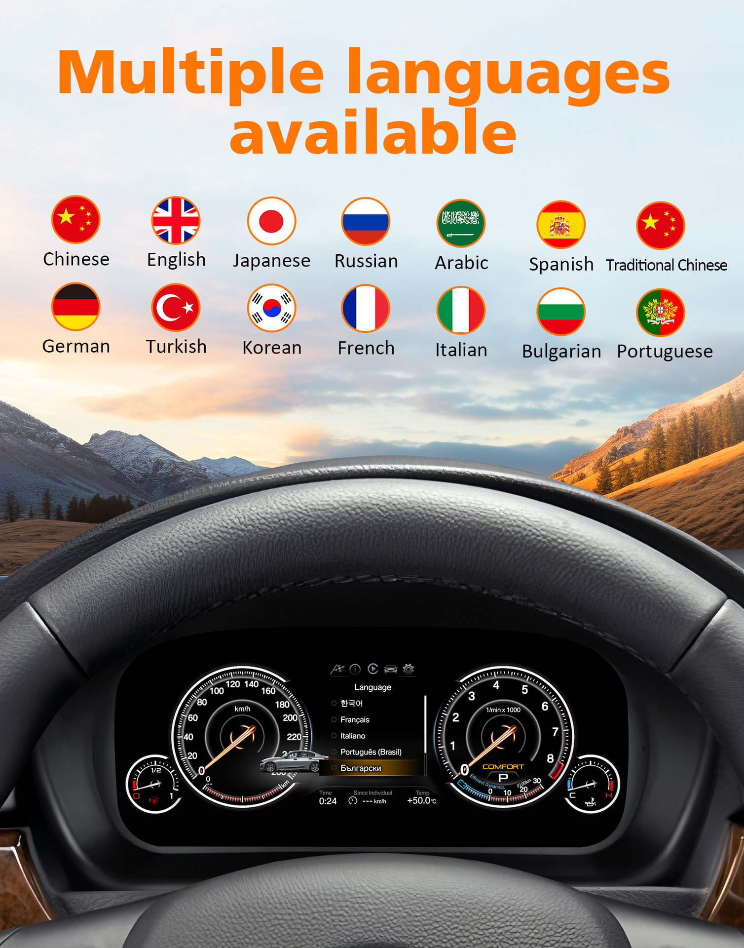 Suitable for Bmw 3 Series Lcd Dashboard E90 05-12 Models E90 E91 E92 Dashboard Car Dashboard