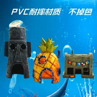 Губка детский аквариум, мультфильм набор, минифигурка, День рождения подарок, полный комплект
