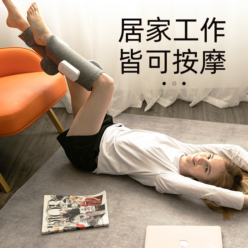 Ternero masajeador de carga transfronteriza presión de aire eléctrica aire onda airbag calefacción comprimir vibración pierna masajeador