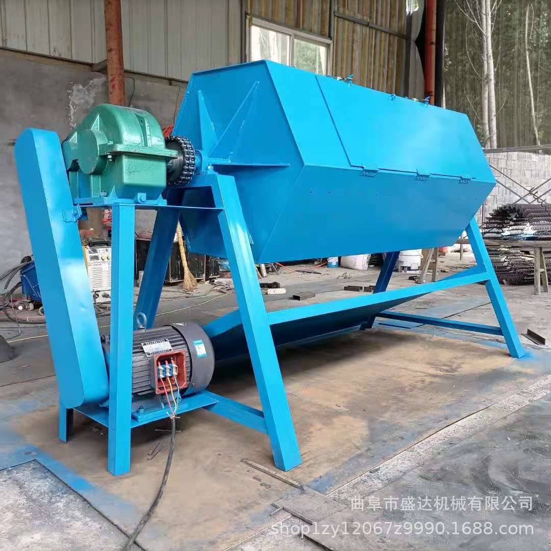 异形零件去毛刺抛光机金属零件抛光机 铁件去锈滚筒除锈机图片