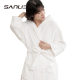Sanli Towel Pure Cotton Bathrobe Absorbent Lovers Pajamas New Long Bathrobe Adult Nightgown Bath Bathrobe