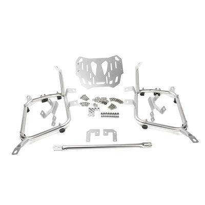 适用川崎Kawasaki异兽VERSYS1000不锈钢改装后货架尾箱支架21款|ms