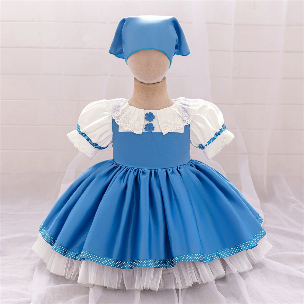 Dress, set, girl's skirt, small princess costume, cosplay