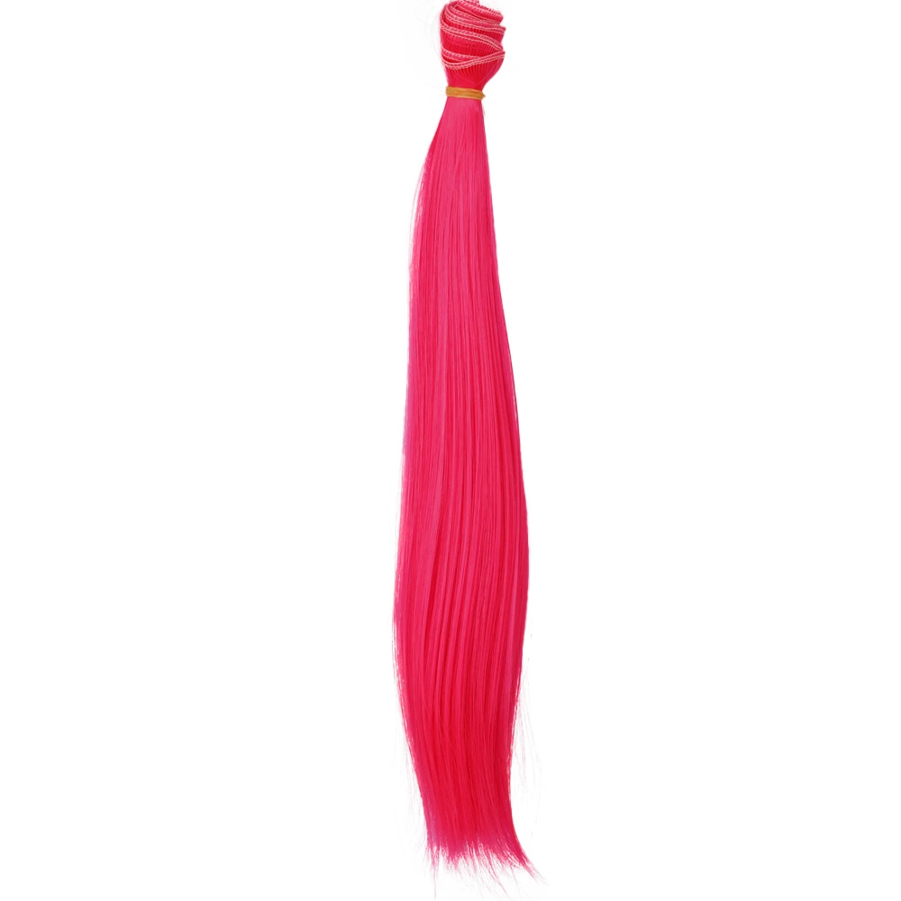 BJD doll wigs of Kerri modified fake hair high temperature wire DIY straight hair exhaust 30cm