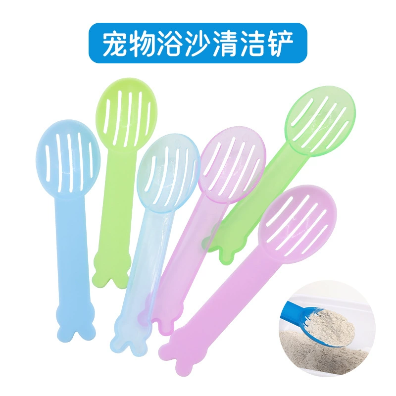 Хомяк Тоторо Лопата для песка Песочные часы для ванны Лопата для песка Моча Песочный коврик для чистки песочных часов Лопата для ванной комнаты Соответствие