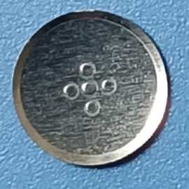 锅仔片5mm按键透明贴纸用于（音响插卡音箱便携式音乐播放器）