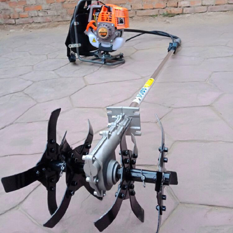 侧挂式割草机 批发园林除草打草机 四冲程农田果园开沟松土一体机