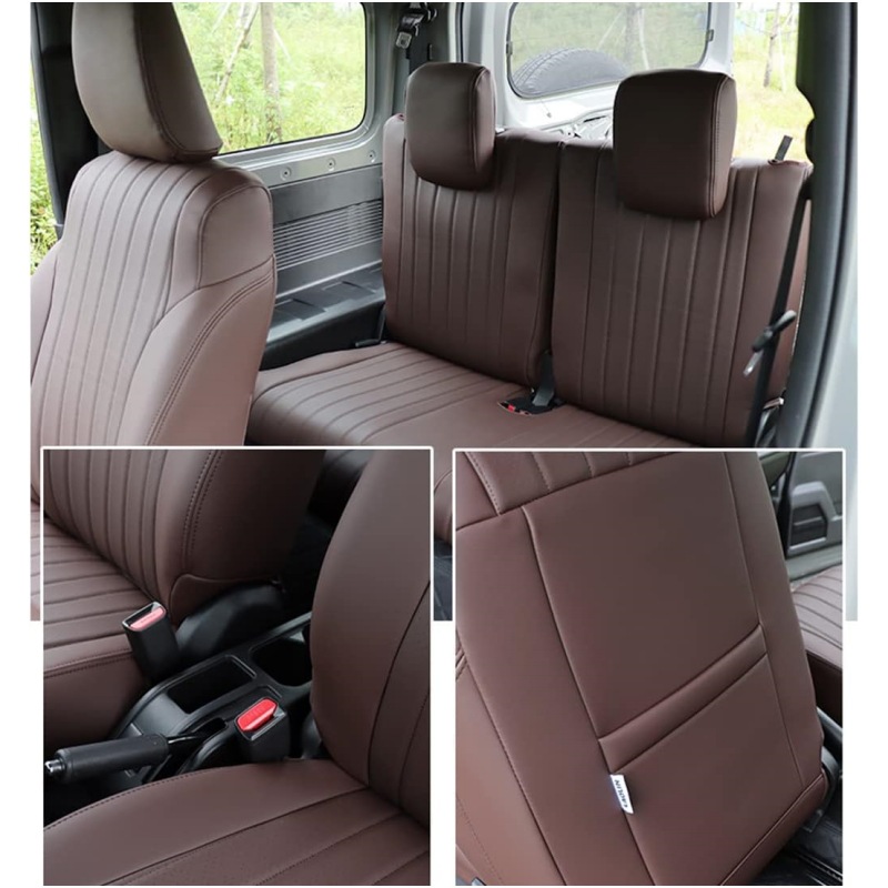 Suitable for 3-Door Jimny 2018+Jb64 Jb74 Leather High-End Seat Cover Fully Enclosed Seat Cover