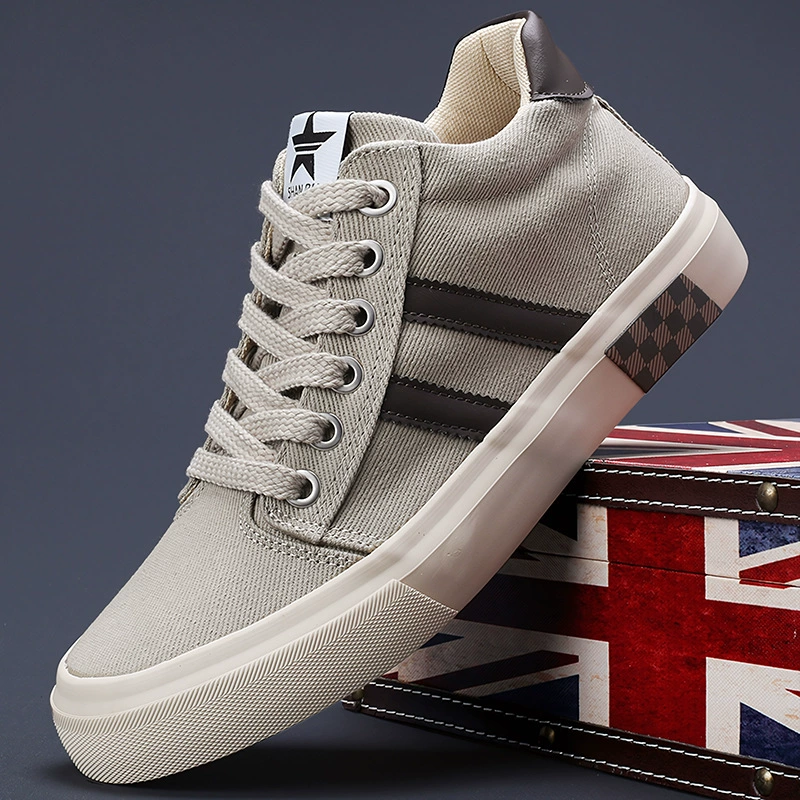 Мужские кеды на шнуровке в корейском стиле, осенняя новинка 2025 года, модные, универсальные, повседневные, удобные, на плоской подошве