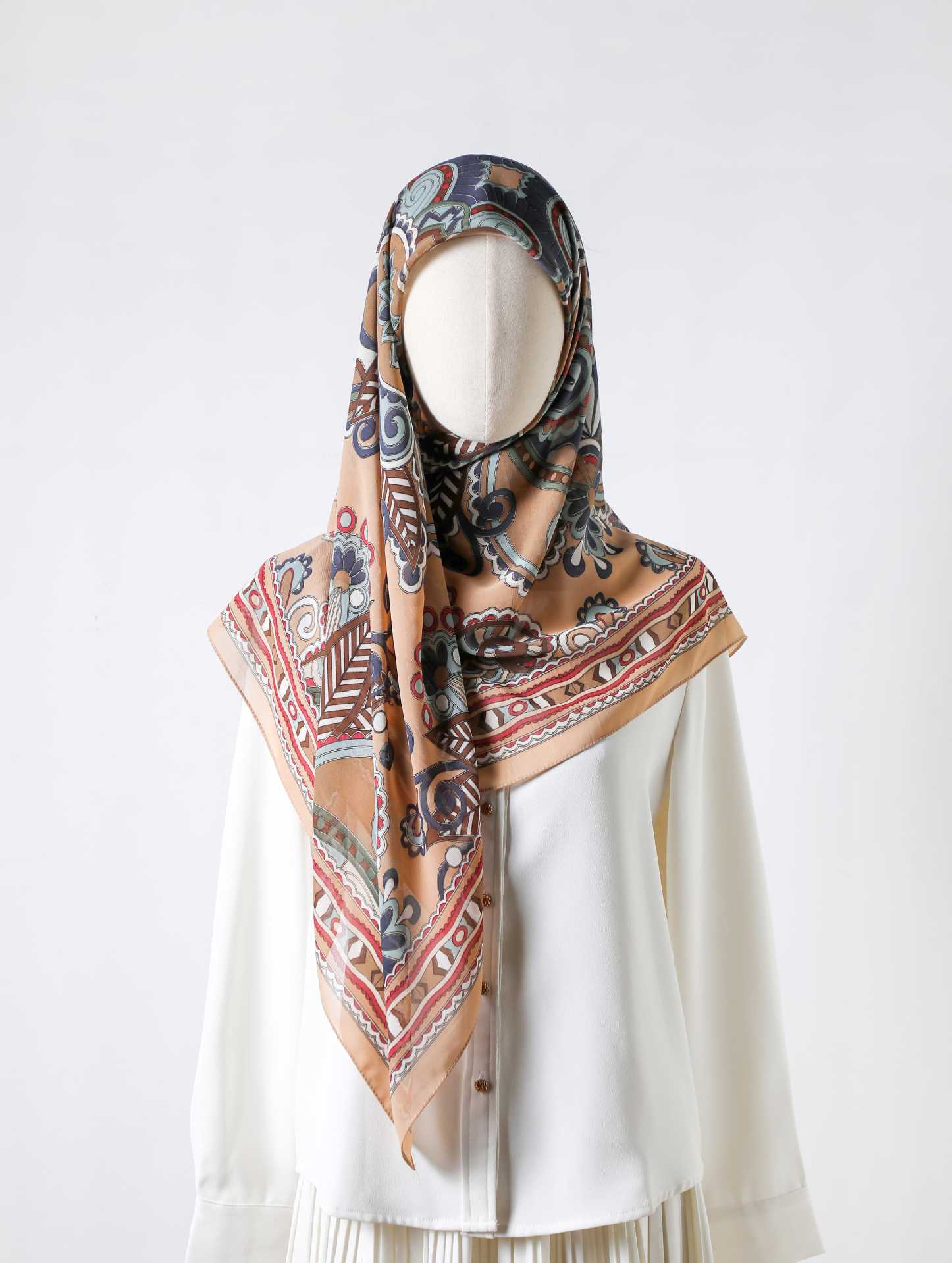 110 크리스탈 쉬폰 03 [카키]