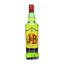 洋酒 J&B珍宝特选调配苏格兰威士忌英国原装进口洋酒烈酒750ml