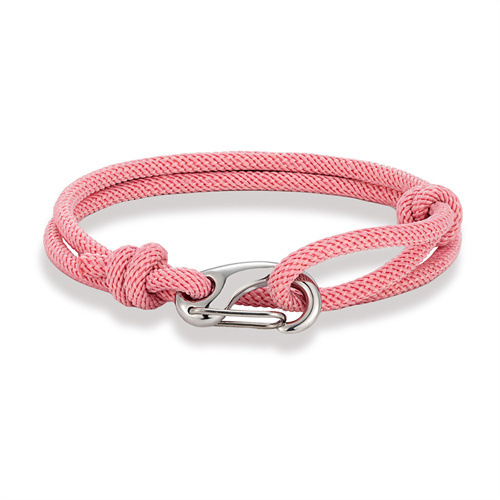 Basic Einfacher Stil Einfarbig Edelstahl 304 Seil Schnur Streich Armbänder Großhandel display picture 8