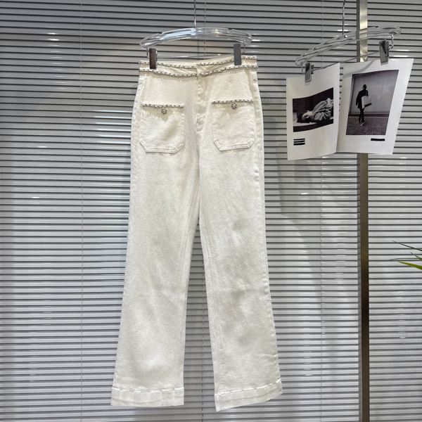 White jeans