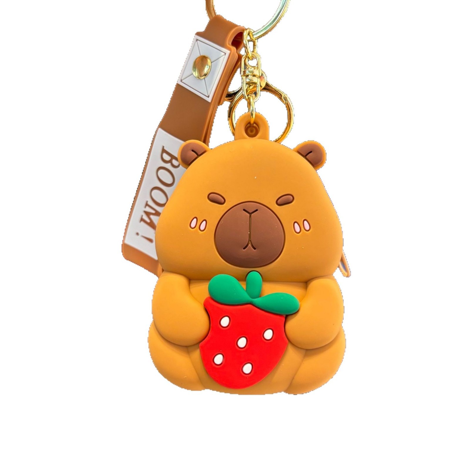 Transfronterizo Kapibara llaveros Kulomi bolsos de cambio llaves colgantes bolsos accesorios pequeños regalos al por mayor