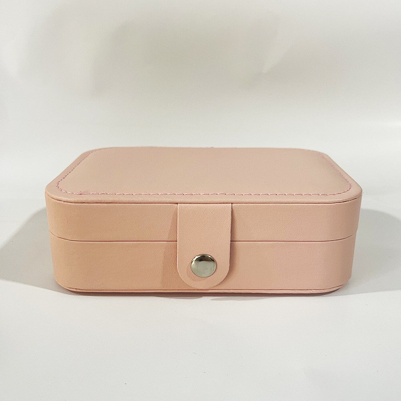 Caja Organizadora de Joyas Antioxidante para Viaje de Cuero PU