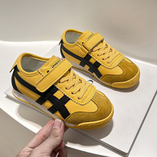 儿童运动鞋2025秋季新款男童低帮休闲透气网鞋女童德训软底宝宝鞋