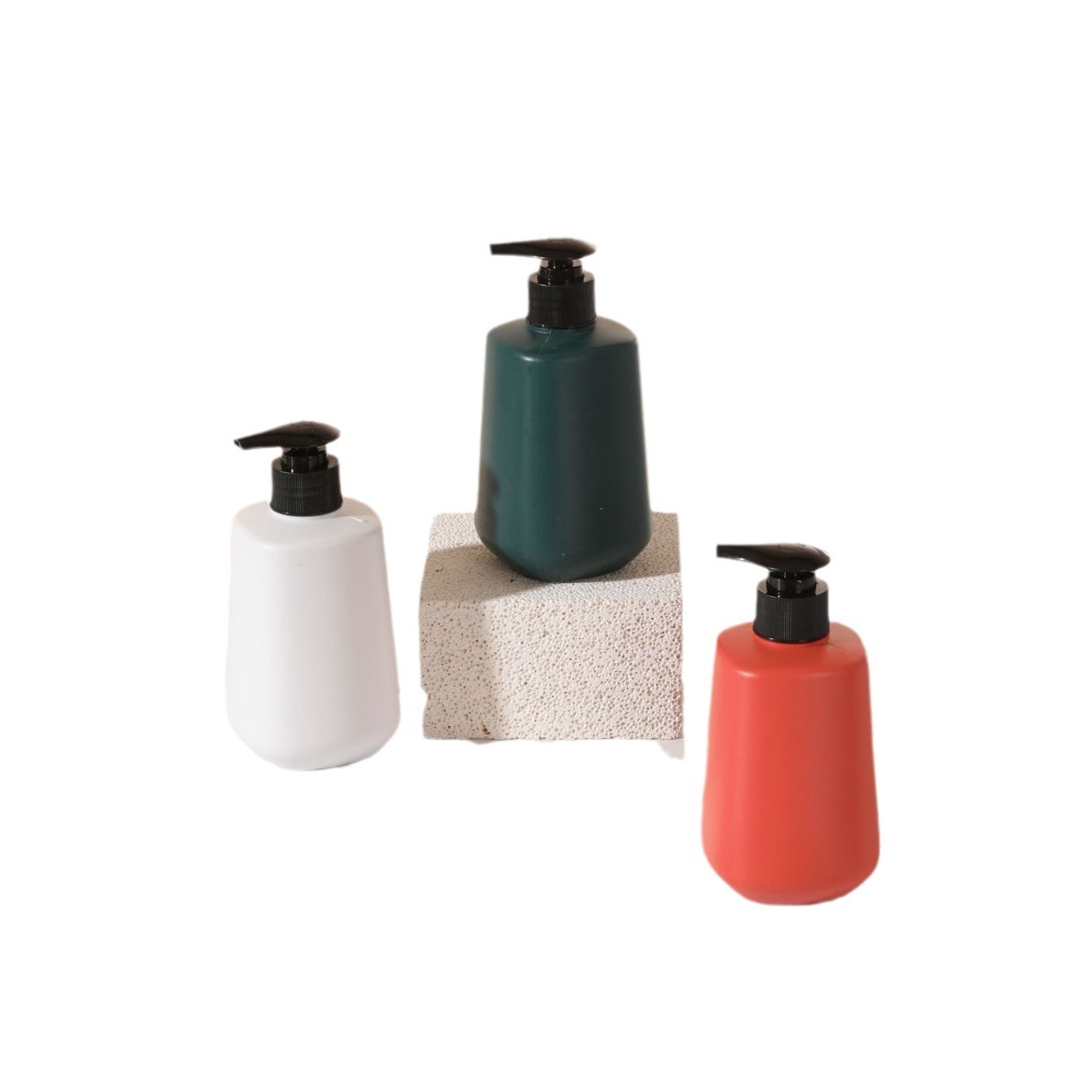 Botellas dosificadoras al vacío para cosméticos y jabón líquido
