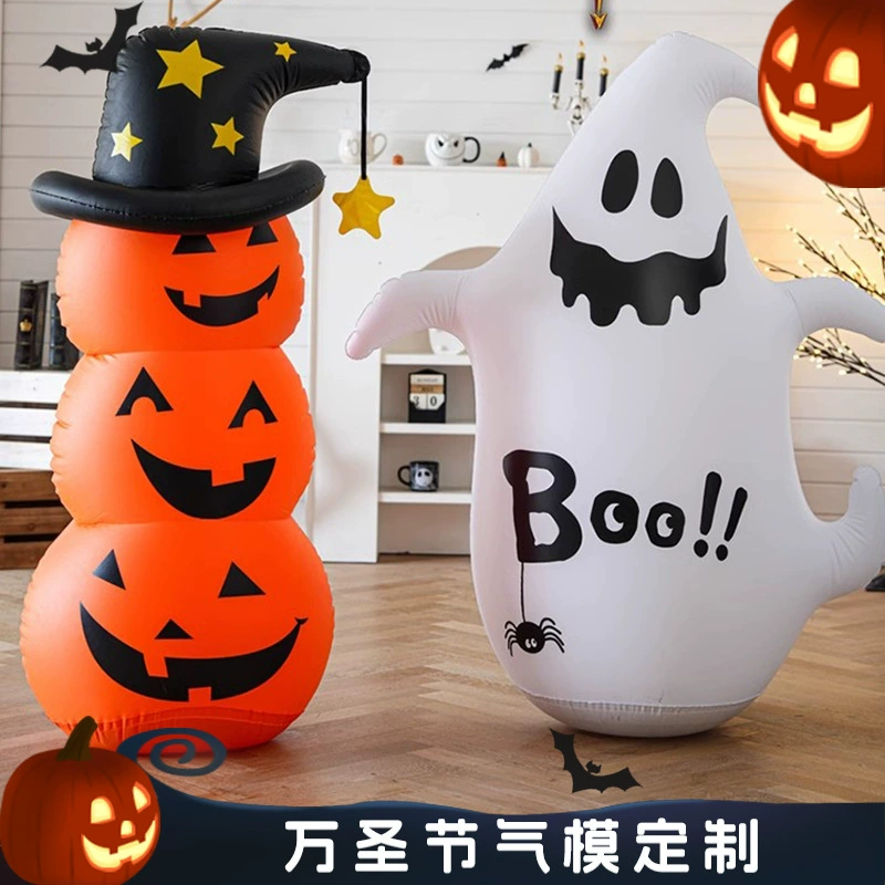 Кросс-бордерское рождественское персонажное надувное костюм Halloween праздничная атмосфера украшение реквизит для переодевания