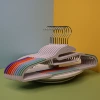 【Real shot + striped mixed color 42cm】