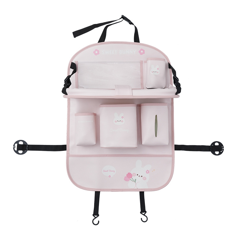 ブルーレイン 車載ゴミ箱収納ハンギングバッグ 可愛い車椅子背もたれ収納ボックス 多機能車載収納バッグ いいもの