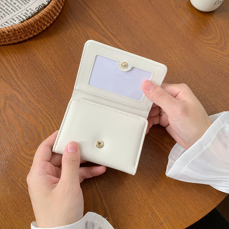 新款短款小三折学生女士钱包钱夹简约大容量韩系现货批发WALLET|undefined