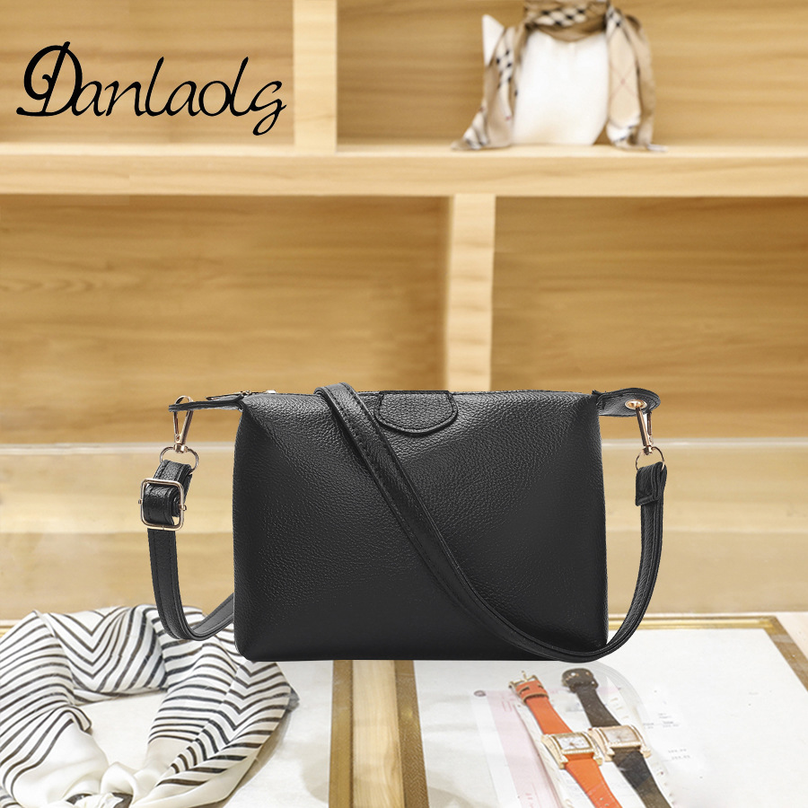 【广州货】2025新款简约百搭真皮质感小方包日常便捷单肩包斜挎包