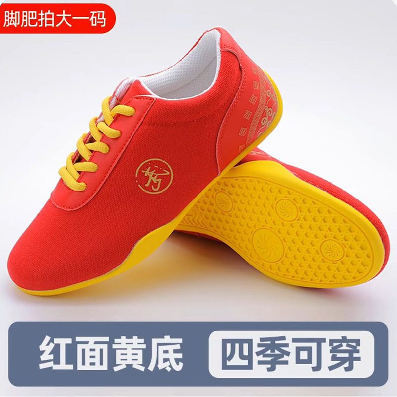 Zapatos Jinji Tai Chi para hombre, zapatos de práctica de kung fu con suela suave, zapatos de artes marciales transpirables para entrenamiento de mujer, zapatos de Tai Chi Taekwondo