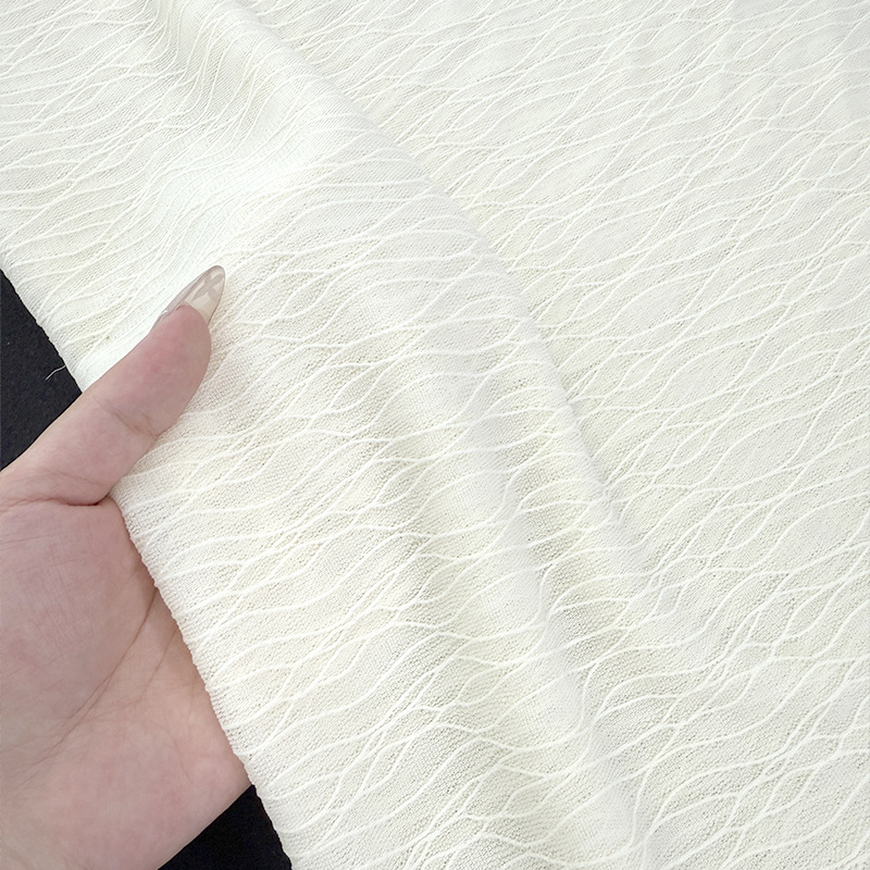 2026 nueva moda agujero encaje brocado telas de amoníaco chaqueta interior con ropa de base fabricantes de ropa de mujer en stock