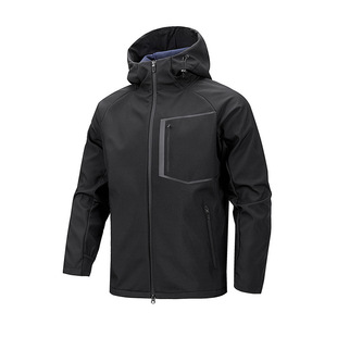 【5391】Dimoto! Soft Shell Jacket Men's Outdoor Windproof and Waterproof Casual Jacket Fleece-Lined Hooded Jacket