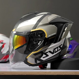 rsv motorcycle helmet men's machine women's summer 3/4 helmet motorcycle half helmet four seasons universal RO-5