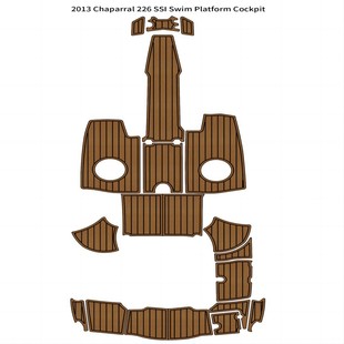 2013 Chaparral 226 SSI ��ͧ����EVA��ľ�ذ� ���R�deBay���N